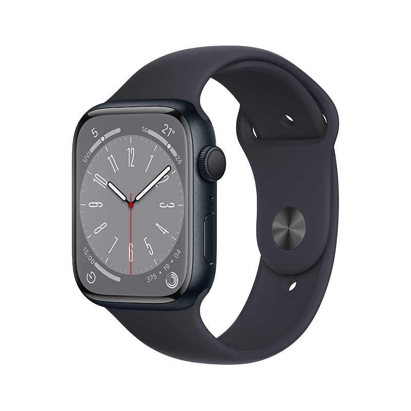 PLUS会员: Apple/苹果 Watch Series 8 智能手表GPS款45毫米 MNP13CH/A 2486.51元