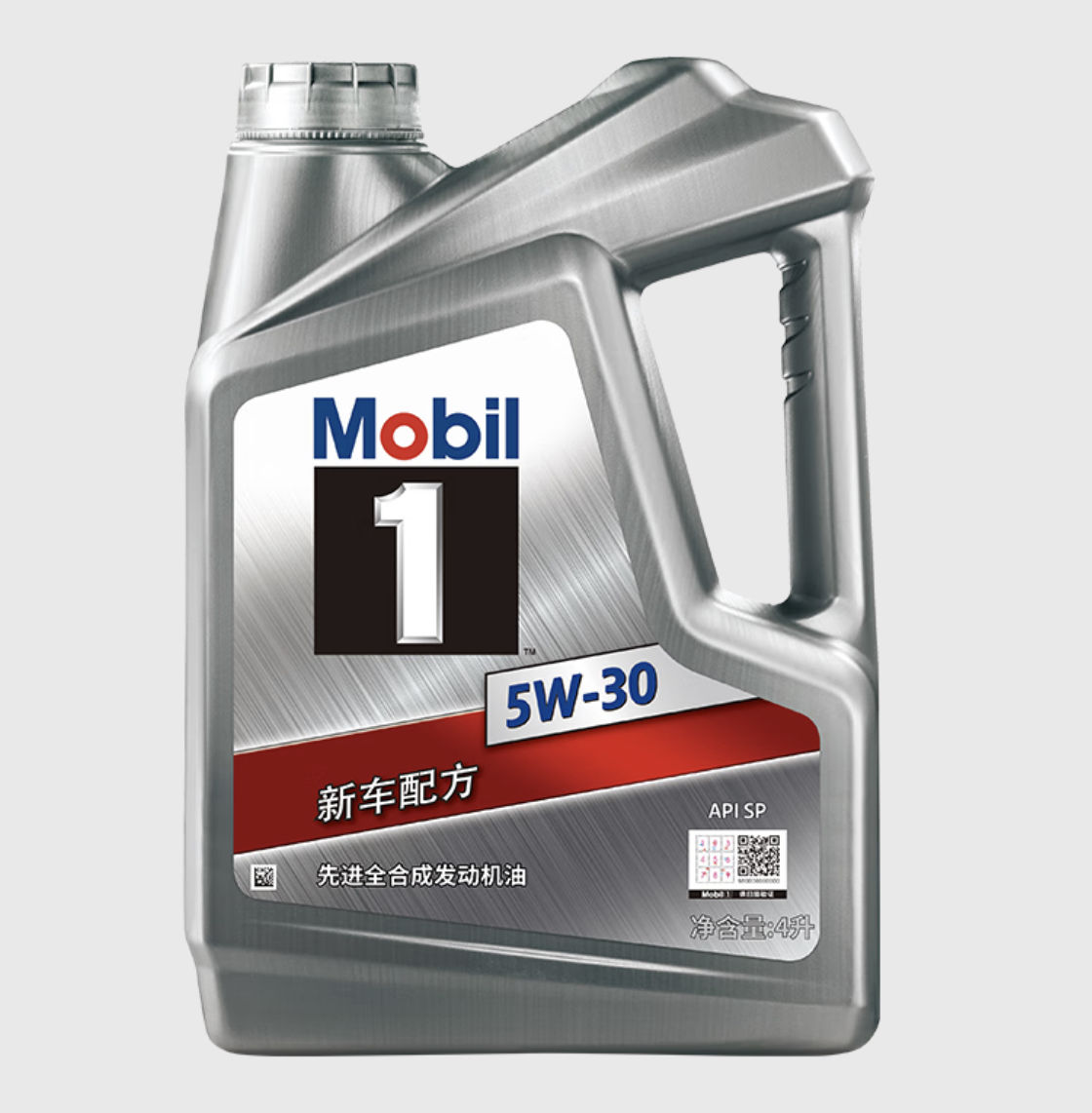 Mobil 美孚 保养单次卡 银美孚1号汽机油5W-30 SP级 4L 含机滤包安装 398元包邮（安装返后198）