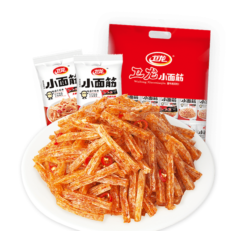 WeiLong 卫龙 小面筋辣条 香辣味 280g 10元