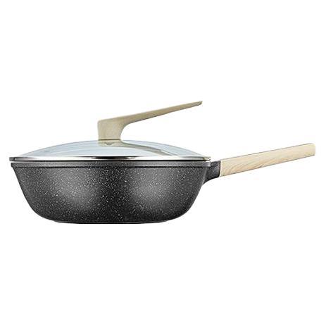 炊大皇 炒锅 麦饭石不粘炒锅32cm煎炒炖汤家用平底 159元