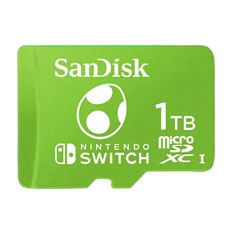 京东PLUS：SanDisk 闪迪 SDSQXAO-1T00-ZNCZN TF存储卡 1TB （U3、4K）Nintendo Switch任天堂授权 1192.01元（双重优惠、晒单抽50E卡）