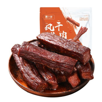 周黑鸭 周小伴 原味手撕风干牛肉干 正宗内蒙古特色零食小吃200g