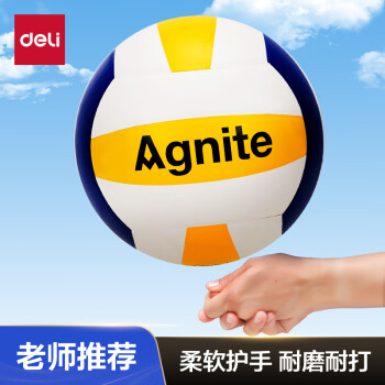 Agnite 安格耐特 得力學(xué)生中考訓(xùn)練排球 5號(hào)PVC教學(xué)考試校園排球 F1251