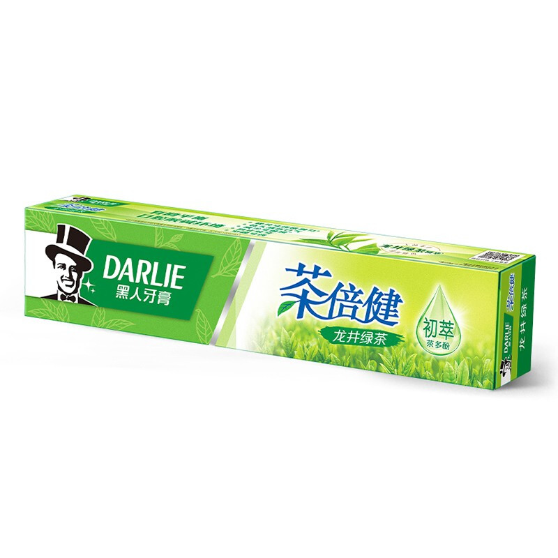 DARLIE 好来 茶倍健牙膏 龙井绿茶 120g 9.9元
