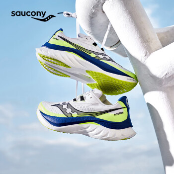 saucony 索康尼 啡速4夏季競(jìng)速跑步鞋女馬拉松訓(xùn)練跑鞋運(yùn)動(dòng)鞋白蘭36