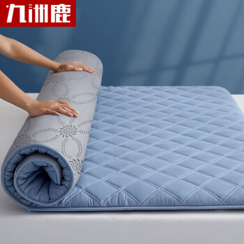 九洲鹿 抑菌床垫床褥1.5*2米软垫子四季可折叠防滑垫1.5米双人垫被