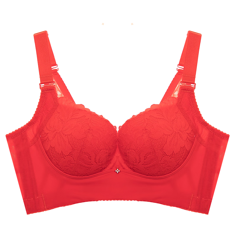 奥维丝丽 性感红色本命年内衣文胸罩*2件（专区任选2件） 57元（合19元/件）