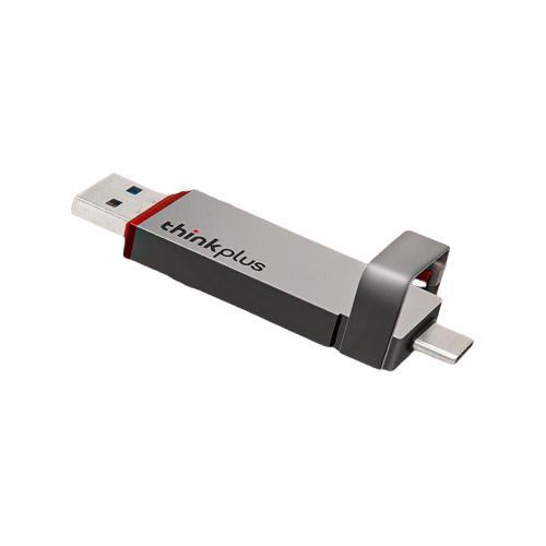 ThinkPad 思考本 thinkplus TU200 Pro USB 3.2 固态U盘 灰色 128GB 158.6元