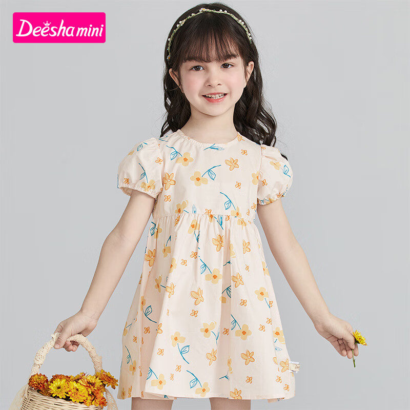 Deesha 笛莎 纯棉 连衣裙（11款任选2款） 88.02元包邮、44.01元/条