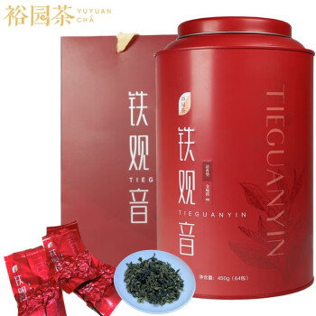 YUYUANCHA 裕园茶 铁观音清香型 450g（64小包）