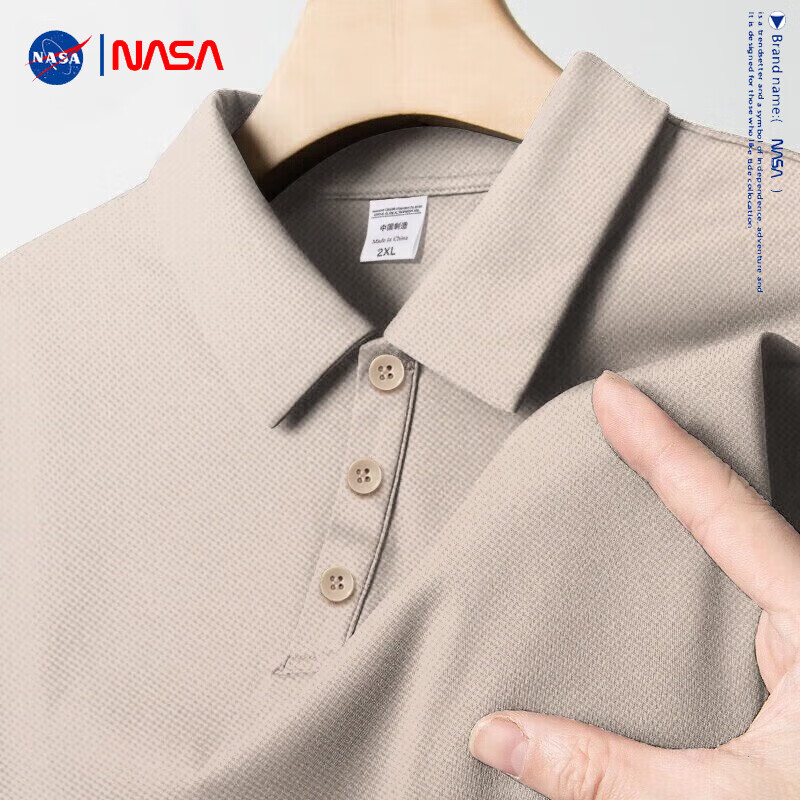 NASAOVER 男士纯棉polo衫 NS6602 24.5元（需买2件，需用券）