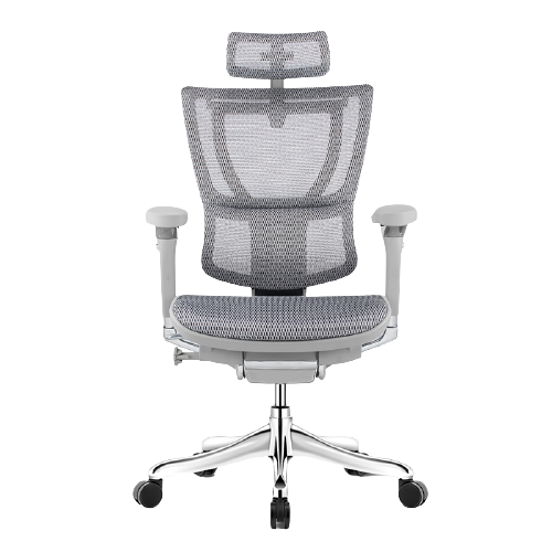 保友办公家具 优b 2代人体工学电脑椅 银白网 1499元