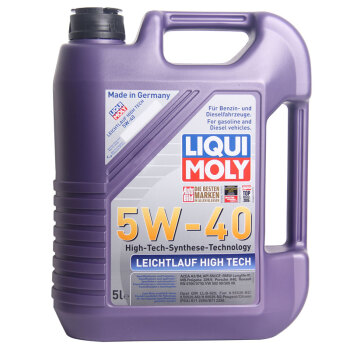 LIQUI MOLY 力魔 雷神 5W-40 SN/CF级 全合成机油 5L 券后315.83元