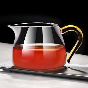BAIJIE 拜杰 玻璃公道杯 功夫茶具配件分茶杯玻璃加厚耐高温茶海分茶器 320ML
