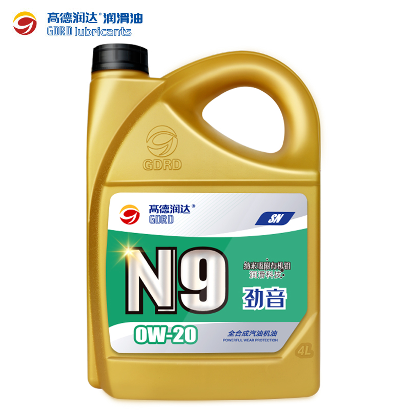 高德润达 PAO酯类全合成机油 0W-20 SN级 4L 汽车保养 117.71元