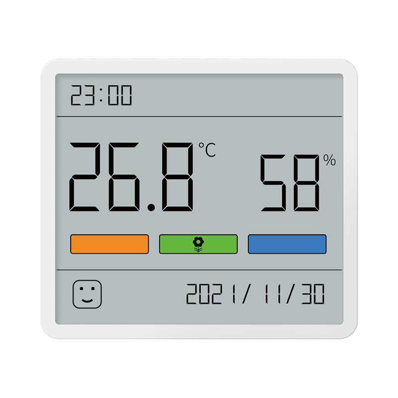PLUS会员、需入会：京东京造 TH1 时钟温湿度计 白色 29.71元包邮（双重优惠）