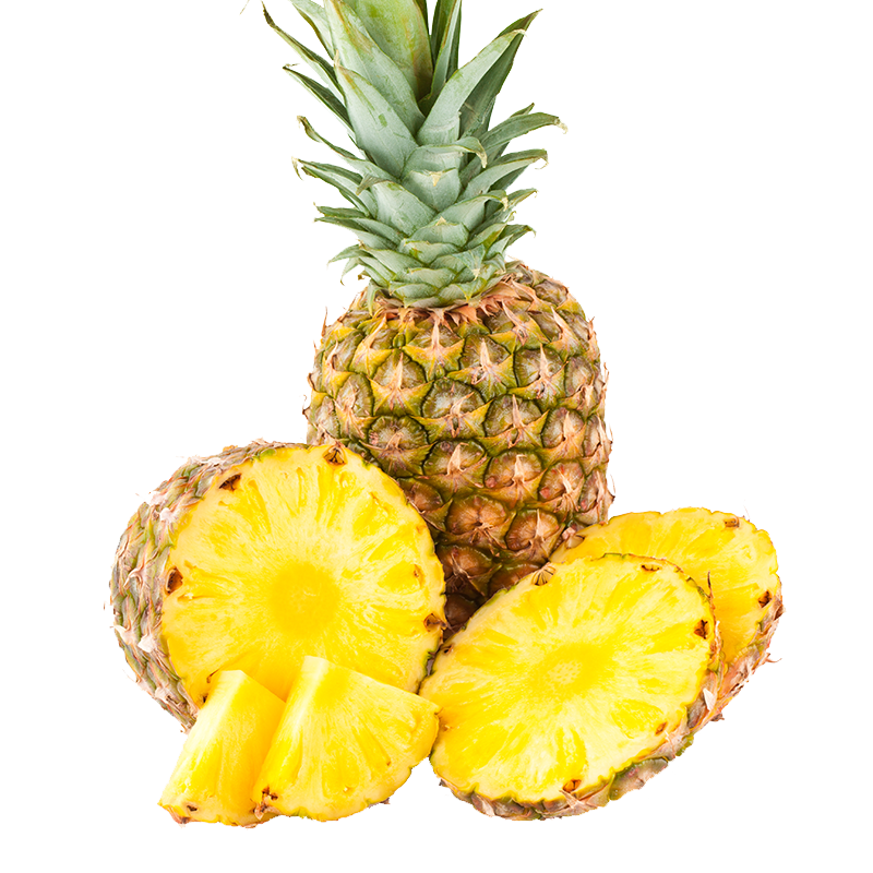 PLUS会员：鲁禧 香水菠萝凤梨 3-4个装 4.5-5斤 12.75元包邮（需用券）