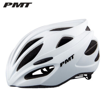 PMT 自行车头盔山地车公路车气动轻量头盔男女安全帽骑行装备K-15 白L
