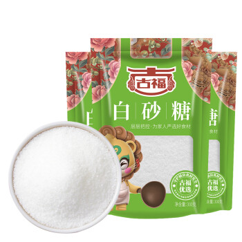 GUFU 古福 白砂糖300g 烘焙原料 冲调饮品