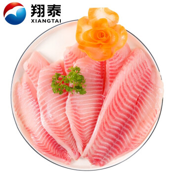 XIANGTAI 翔泰 冷冻海南鲷鱼/罗非鱼片1kg/袋5-7片 生鲜鱼类 火锅食材 海鲜水产