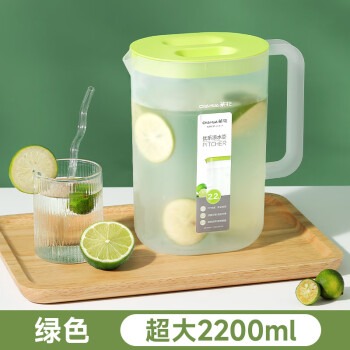 CHAHUA 茶花 057003 凉水壶 2.2L 绿色