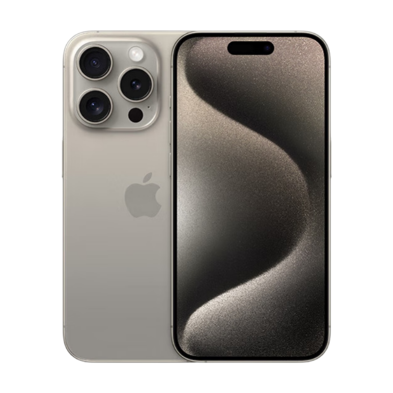 PLUS会员：Apple 苹果 iPhone 15 Pro 5G智能手机 256GB 原色钛金属 7757.01元包邮（需用券）