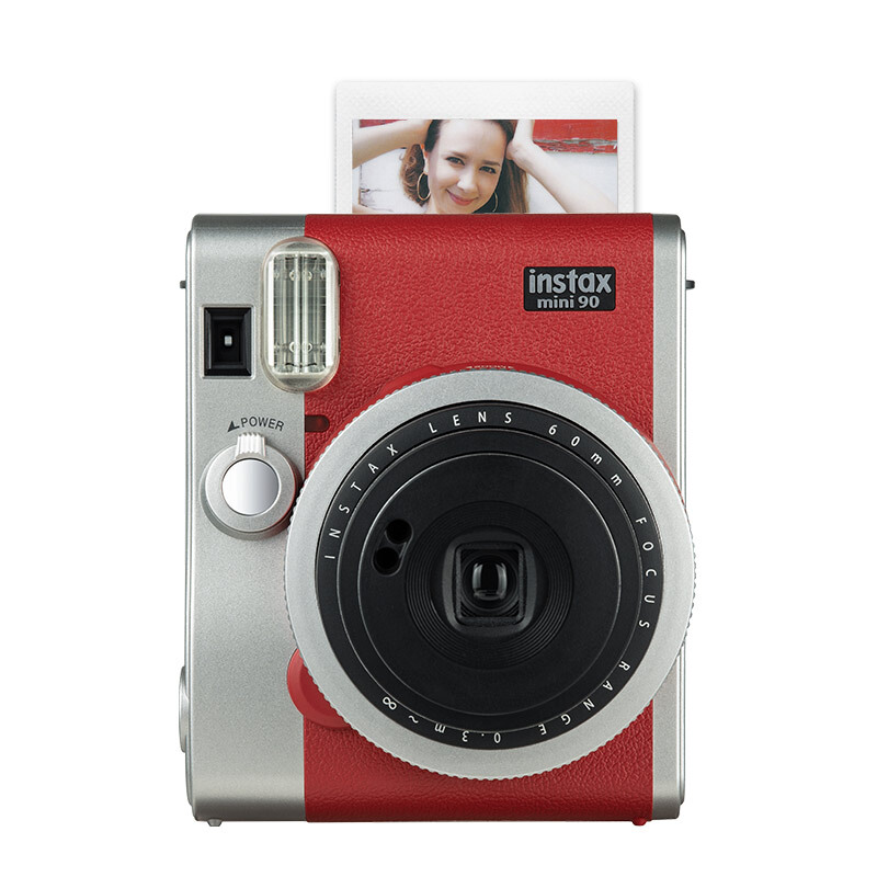 FUJIFILM 富士 INSTAX mini90 拍立得（86x54mm）典藏紅 1499元