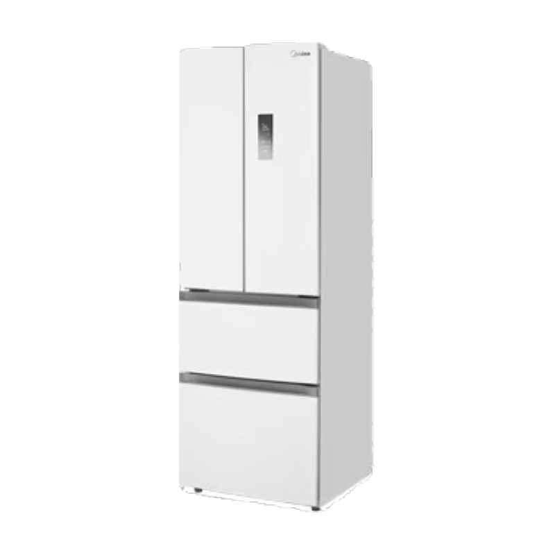 18点开始：Midea 美的 324升 变频一级能效对开门风冷法式简约智能冰箱MR-340WFPE[推荐] 2498.6元+9.9元购卡（需用券）