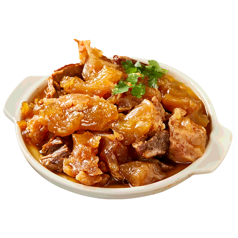 京东百亿补贴:羊食光（YASEEGO）牛筋头巴脑熟食香辣500g*5 79.00元包邮(pLus会员78.21)