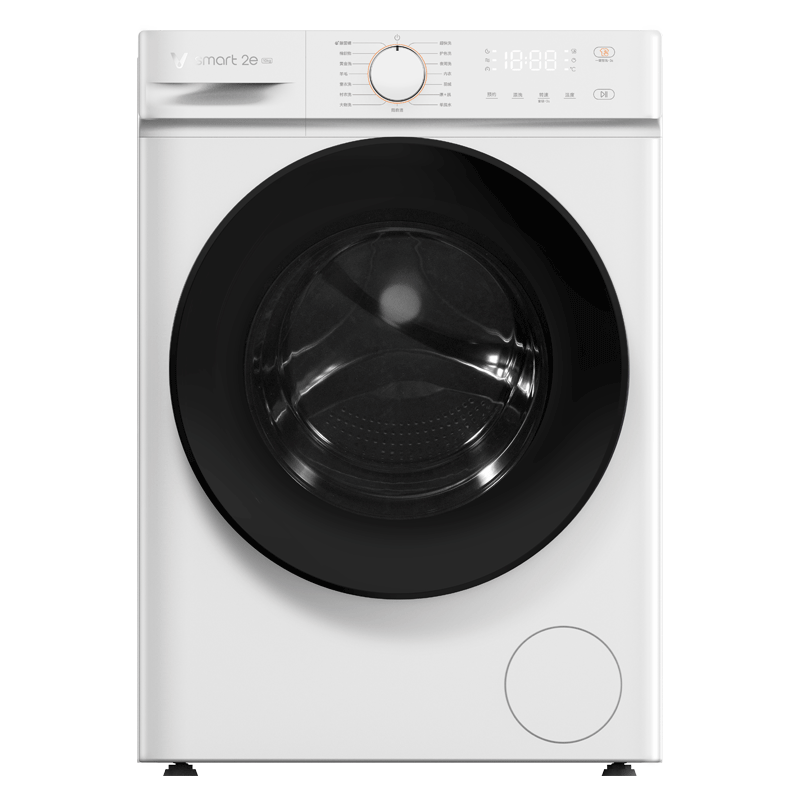 预售、PLUS会员：VIOMI 云米 滚筒洗衣机全自动 小京洗 10公斤变频 WM10FSA-W6A 1252.6元包邮+9.9元购卡（需用券）