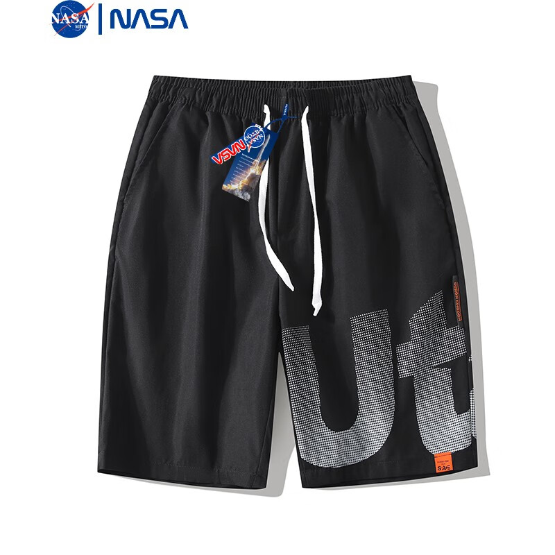 NASA MITOO 男士运动休闲短裤 2XL 19.9元包邮（需关注店铺）