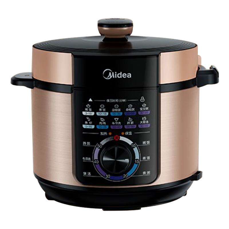 plus会员：美的（Midea）电压力锅智能5LMY-YL50X3-102R 5L 198.2元包邮