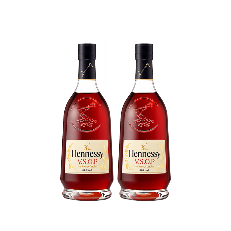 再降价、PLUS会员：Hennessy 轩尼诗 V.S.O.P 干邑白兰地 40﹪vol 双瓶 692.01元