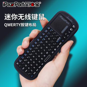 iPazzPort KP-810-19S 无线版 无线键鼠套装 黑色