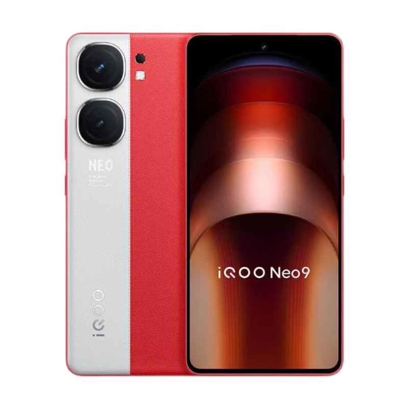 微信小程序、PLUS会员：iQOO Neo9 5G手机 12GB+256GB 红白魂 2262.61元包邮（需用券）