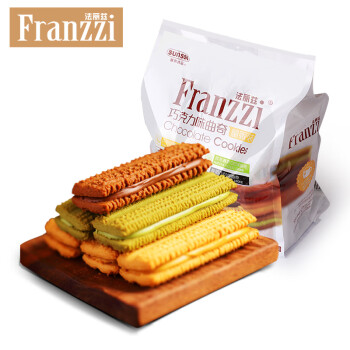 Franzzi 法丽兹 曲奇饼干零食超市礼包夹心点心糕点休闲食品380g