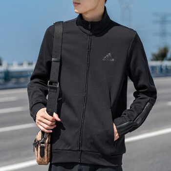 adidas 阿迪达斯 男子 运动型格 MH JKT BOMB 3S 运动 夹克/风衣 GH4802 L码