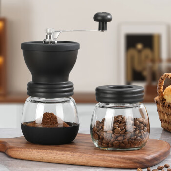 Mongdio 手摇磨豆机咖啡 手磨咖啡机手动咖啡豆研磨机