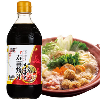 铃鹿 寿喜烧汁 日式牛肉火锅调味汁500ml