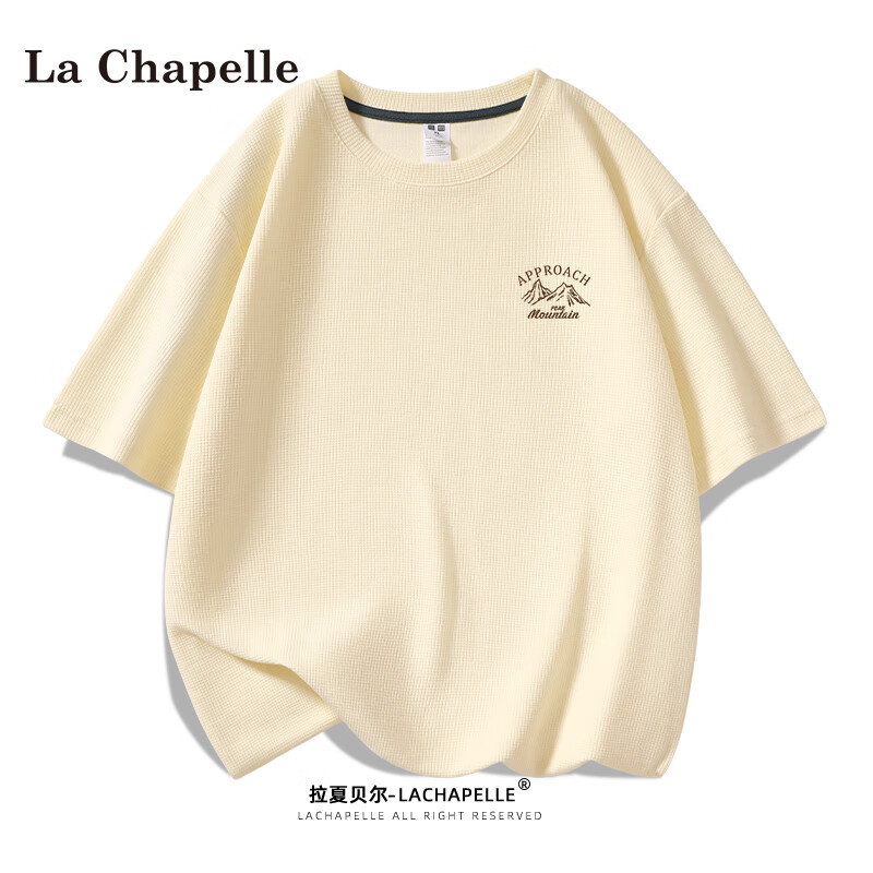 La Chapelle 拉夏贝尔 男士短袖t恤 3件 84.7元包邮（合28.23元/件）