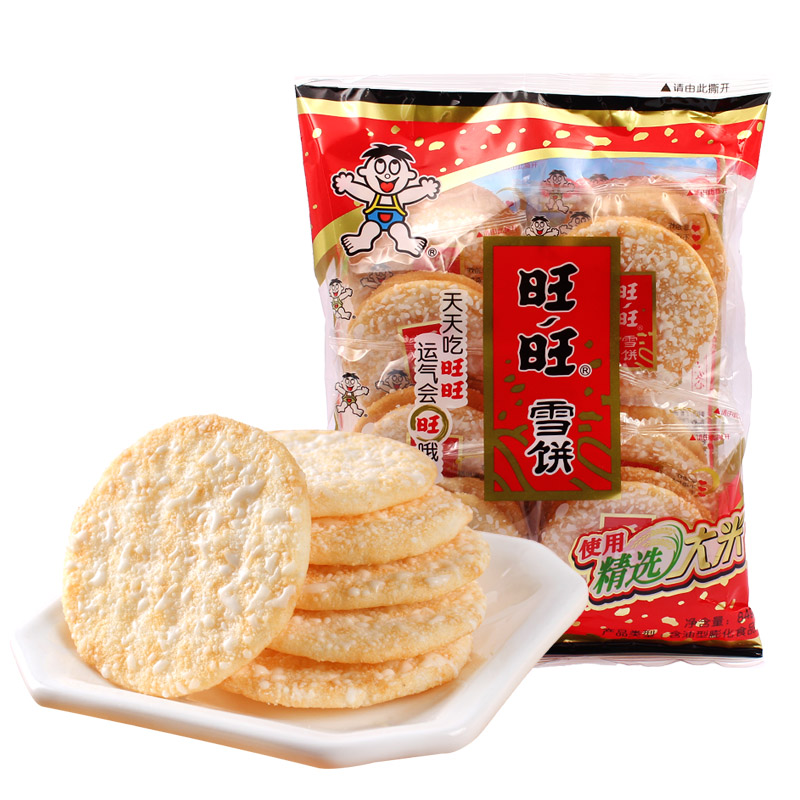 【旺旺】经典零食仙贝雪饼84g*3袋