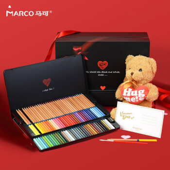 MARCO 马可 雷诺阿系列 312021L 水溶性彩色铅笔 72色 礼盒装