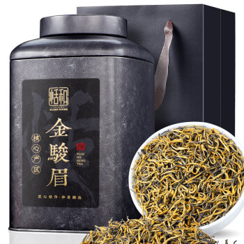 恬和 茶叶 金骏眉红茶 2023新茶特级蜜香型耐泡茶叶礼盒500g