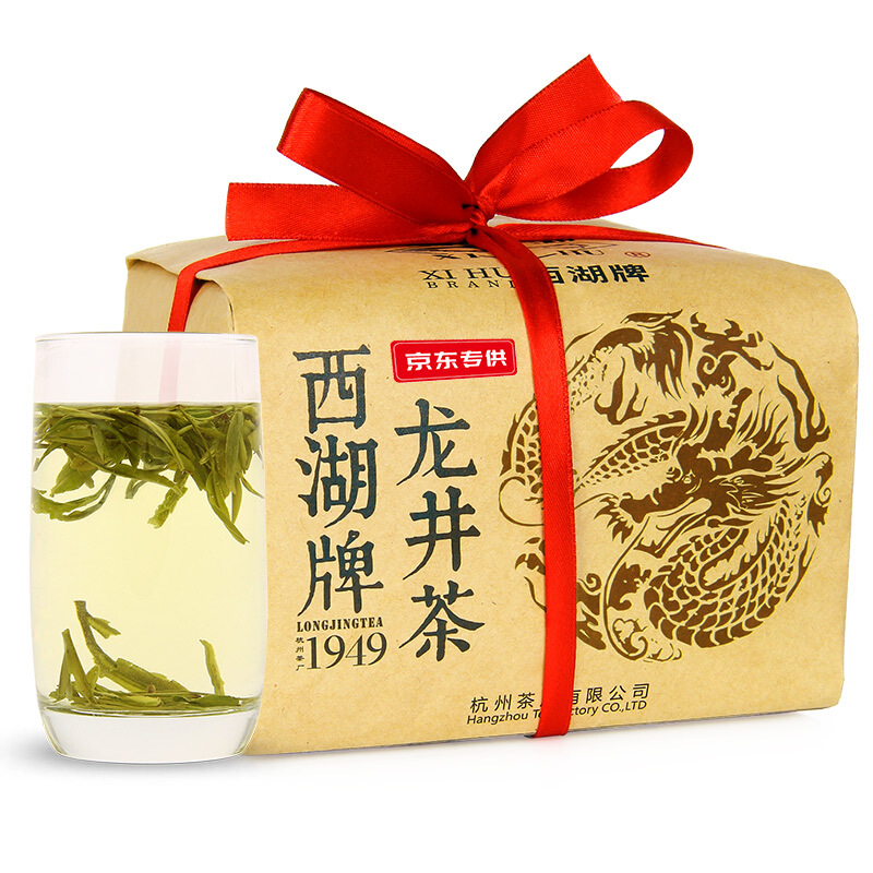 西湖牌 三级 雨前浓香龙井茶 200g 43.2元