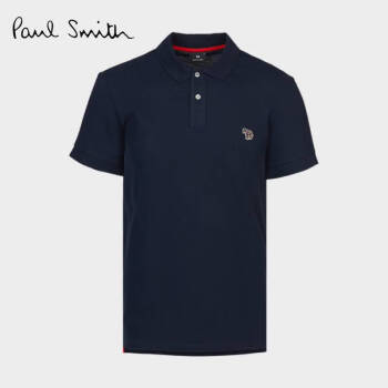 Paul Smith 保罗史密斯（paul smith）斑马系列男士PS休闲款Polo衫 深蓝色 M