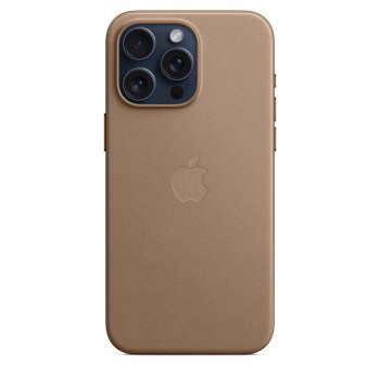 Apple 苹果 iPhone 15 Pro Max  MagSafe 精织斜纹保护壳 - 浅褐色  保护套 手机套 手机壳