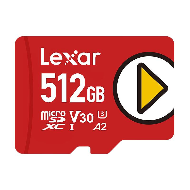 Lexar 雷克沙 512GB TF（MicroSD）存储卡 U3 V30 A2 读速160MB/s 券后227.81元