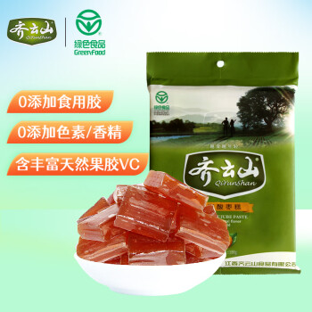 齐云山南酸枣糕150g/袋蜜饯果干江西特产绿色食品休闲健康零食