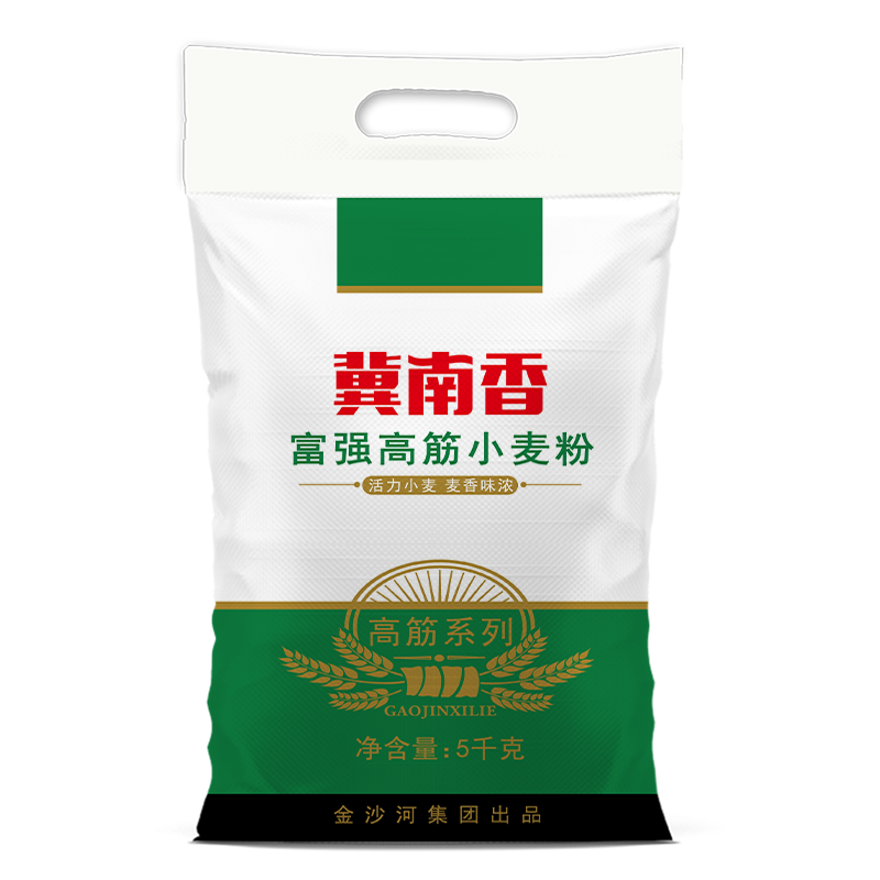 PLUS会员：冀南香 富强粉高筋小麦粉 5kg 17.63元+运费（下单立减）