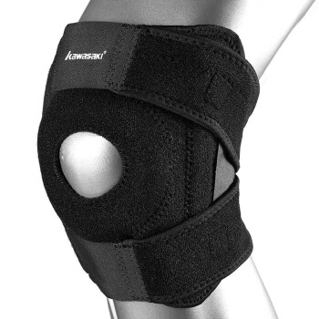 KAWASAKI 川崎 KF-3402 护膝单只装 羽毛球篮球跑步运动护具